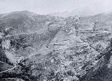 Top of Il Giogo Pass in the Gothic Line, looking toward the north. PicGiogioPass.jpg