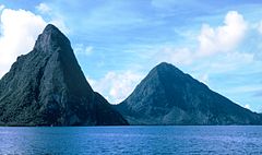 Petit Piton a Gros Piton