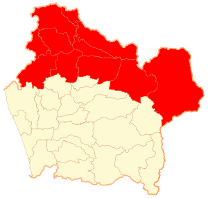 Провинция Мальеко на карте