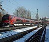 A Railjet train at Budapest, Hungary, in 2010