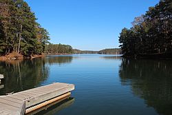 Lake Allatoona in Red Top Mountain State Park