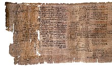 The Rhind Mathematical Papyrus