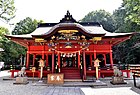 六所神社拝殿 （2018年（平成30年）3月）