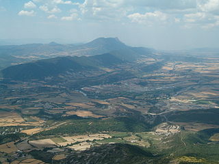 Sabiñánigo visto desde Santa Orosia