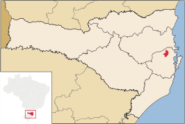 Kaart van São João Batista