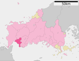 山陽小野田市位置図