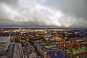 Vue du bar situé au 25e étage.