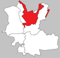 Situering Kästorf binnen de gemeente Gifhorn