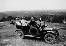 Formula  Brisbane on British Built Talbot Tourer At Whites Hill  Brisbane   December 1911