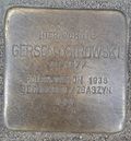 Stolperstein für Gerson Ostrowski (Unter Krahnenbäumen 6)