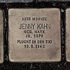 Stolperstein Oeserstr 54 für Jenny Kahn