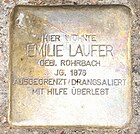 Stolperstein für Emilie Laufer