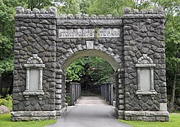 Eingang zum Stony Point State Park und Battlefield