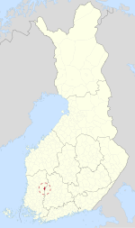 Location of Suoniemi in Finland