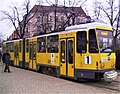 Tramlijn 1 op het plac Grunwaldzki, 2011.