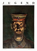 A 1930 cover depicting another German soldier