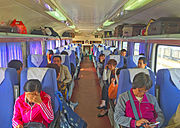 北京局SRZ225Z客車內部（上層）