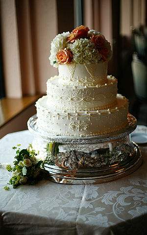 English: Wedding cake