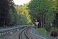 Sachgesamtheitsbestandteil der Sachgesamtheit Weißeritztalbahn, Teilabschnitt Altenberg, OT Oberbärenburg, ohne Einzeldenkmale, nur Streckenverlauf