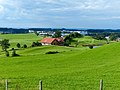 Golfplatz in der Endmoränenlandschaft