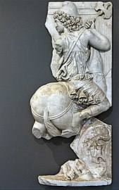 Hercule et l'amazone Hippolyté[Inv 11].