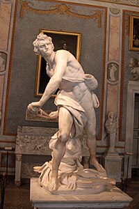 David (1623–1624) de Bernini (Galería Borghese)