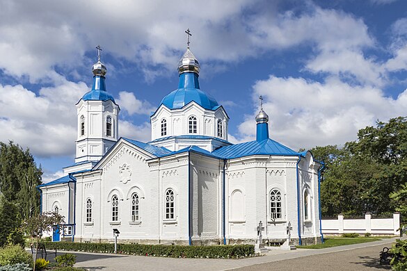 675. Покровская церковь (новая), Верхотурье, Верхотурский район Автор — Новинская Г.