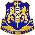108th Infantry Regiment "Virtue non-Verbis" (By Valor Not Words)