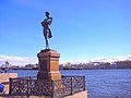 Krusenstern-Denkmal (1873, I. Monighetti), Leutnant-Schmidt-Nabereschnaja, St. Petersburg[3]