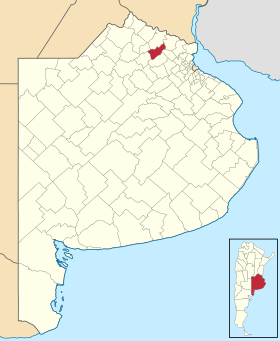 Localisation de San Antonio de Areco