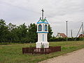 Wayside shrine in Auksūdys, Lithuania