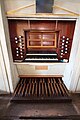 Spielschrank der Baumgarten-Orgel der Stadtkirche St. Nikolaus zu Pretzsch (Elbe)