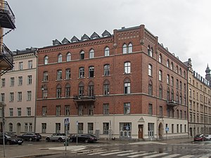 Riddargatan 74, Stockholm, 1890-92, Bäckvall