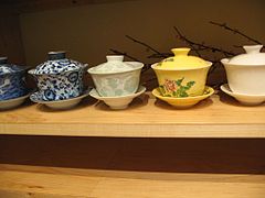 Tasses de type gaiwan/zhong.