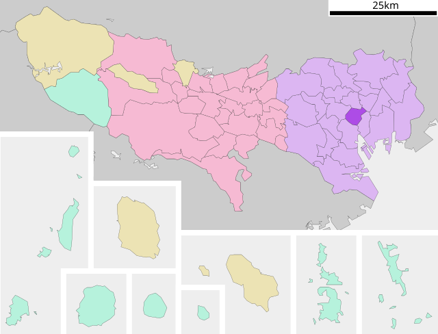 千代田区位置図