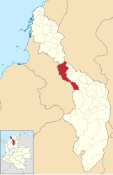 Magangué – Mappa