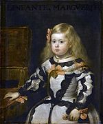 Infanta Maria Margareta, Velázquez, 1655