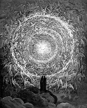 The Empyrean (highest heaven), from the illust...