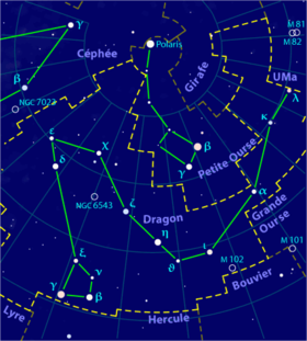 Image illustrative de l'article Dragon (constellation)