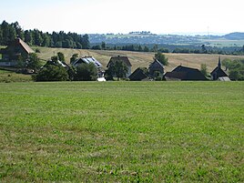 Ebnèt (Im Hintergrund d Stadt Bõõdorf)