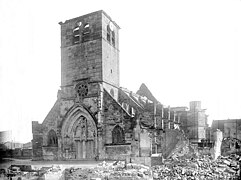 L'église Saint-Pierre et Saint-Paul en 1919