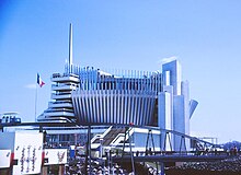 In 1992, the Pavillion de la France was refurbished and is now the home of the Montreal Casino Expo 67, pavillon de la France.jpg