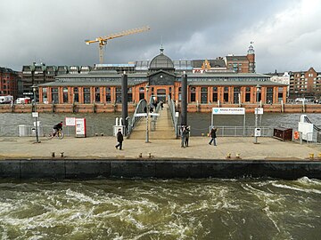 Fischauktionshalle (1895) aan de Elbe