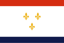 The flag of New Orleans