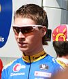 Frederiek Nolf in a cycling uniform