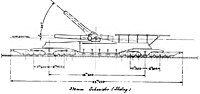 A mle 1875-1879, on Schneider sliding railway mounting.