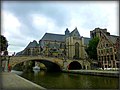 Le pont Saint-Michel de Gand.