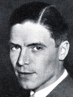 Porträtt av Georg Svensson 1937.