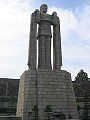 Grieving mother statue at PAVN cemetery