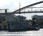 HMAS Diamantina on display as a museum ship